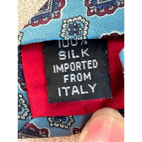 Vintage Barwyn Collection Silk Tie Lot (2) – Imported Italian Silk - Picture 3 of 5